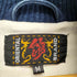 オリエンタルブランドニシキ ORIENTAL BRAND 錦 和柄 刺繍 インディゴ ショールカラーカーディガン メンズ JPN:M