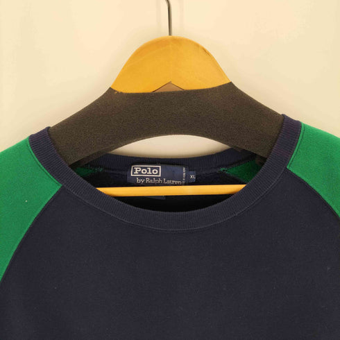 ポロバイラルフローレン Polo by RALPH LAUREN ワンポイント刺繍ラグランスウェットプルオーバー メンズ JPN:XL