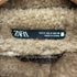 ザラ ZARA フェイクムートンジャケット メンズ JPN:S