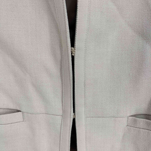 ユナイテッドアローズグリーンレーベルリラクシング UNITED ARROWS green label relaxing D ノーラペル ジャケット レディース JPN:36