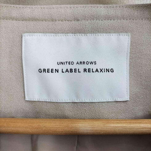 ユナイテッドアローズグリーンレーベルリラクシング UNITED ARROWS green label relaxing D ノーラペル ジャケット レディース JPN:36