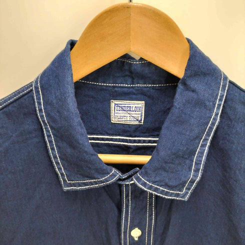 テンダーロイン TENDERLOIN T-CHINSTRAP SHT ステッチデザイン ワークシャツ メンズ JPN:S