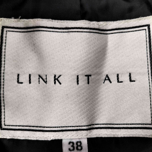 LINK IT ALL フォックスファー アンゴラ混 コート レディース JPN:38