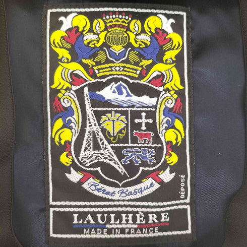 ローレール LAULHERE フランス製 ハラコ レオパード柄 ベレー帽 レディース