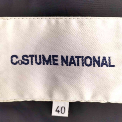 コスチュームナショナル CoSTUME NATIONAL イタリア製 1B ストライプ ウール テーラードジャケット レディース EUR:40