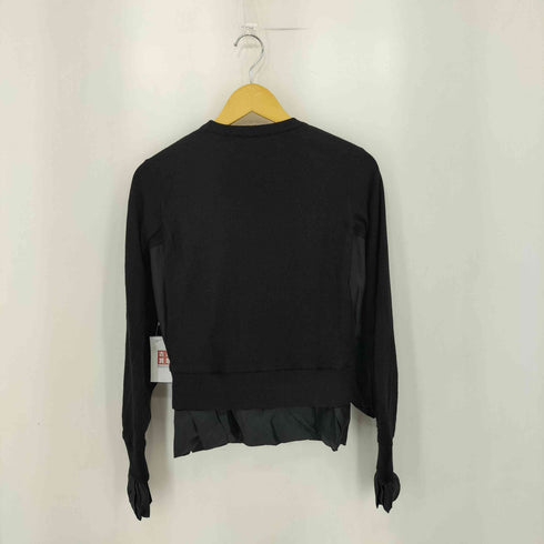コムデギャルソンノアールケイニノミヤ COMME des GARCONS noir kei ninomiya 18AW ロングスリーブ フリルニット レディース S