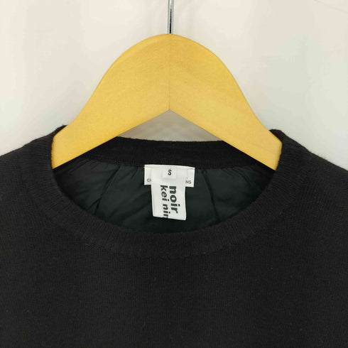 コムデギャルソンノアールケイニノミヤ COMME des GARCONS noir kei ninomiya 18AW ロングスリーブ フリルニット レディース S