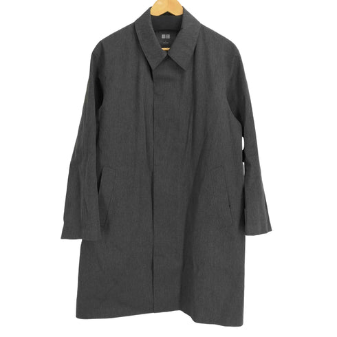 ユニクロ UNIQLO ブロックテックステンカラーコート メンズ JPN:L