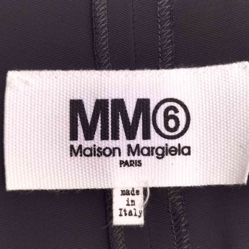 エムエムシックスメゾンマルジェラ MM6 Maison Margiela 18ss Black Crepe Wide Trousers Leg メンズ JPN:44
