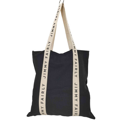 JIMMY FAIRLY キャンバス ロゴトートバッグ レディース