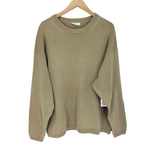 ビューティーアンドユースユナイテッドアローズ BEAUTY & YOUTH UNITED ARROWS BY コットン クルーネック ビッグニット メンズ JPN:L