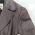 コスチュームナショナル CoSTUME NATIONAL Made in Italy cow leatherイタリア製 3B 裏地キルティング カウレザー ミドルコート レディース EUR:42