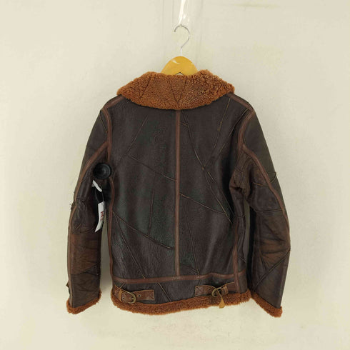 ラドメスメンズビギ Radmess MENS BIGI ラムレザー B-3 フライトジャケット メンズ JPN:2