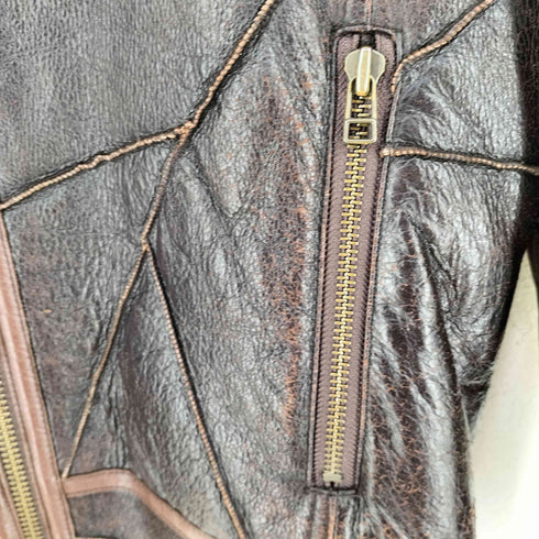 ラドメスメンズビギ Radmess MENS BIGI ラムレザー B-3 フライトジャケット メンズ JPN:2