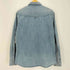 ラングラー Wrangler ウォッシュ加工 デニム ウエスタンシャツ メンズ import:XL
