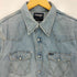 ラングラー Wrangler ウォッシュ加工 デニム ウエスタンシャツ メンズ import:XL