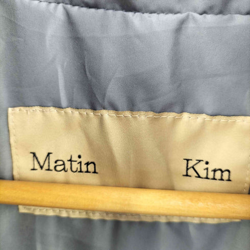 マーティンキム Matin Kim 22AW MATIN PADDING VEST JUMPER IN GREY 中綿ベスト import メンズ S
