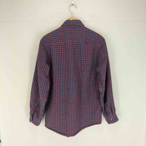 エルエルビーン L.L.Bean 90s 裏地フリースチェックネルシャツ メンズ S
