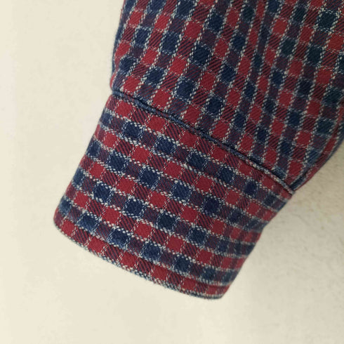 エルエルビーン L.L.Bean 90s 裏地フリースチェックネルシャツ メンズ S