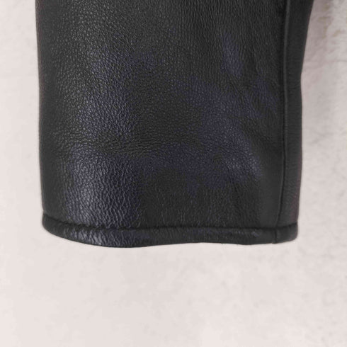 フリークスストア FREAKS STORE lamb leather ラムレザーダブルライダースジャケット レディース S