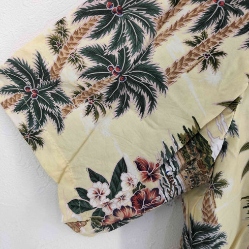 ハワイアンリザーブ HAWAIIAN RESERVE 90S HAWAII製 レーヨンアロハシャツ メンズ M