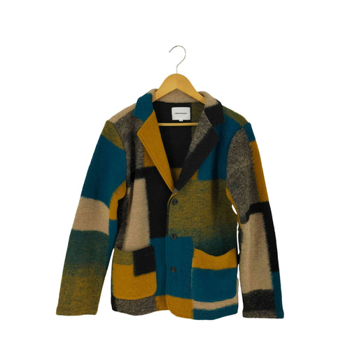 アーバンリサーチ URBAN RESEARCH クレイジーパターンウールジャケット メンズ US:40
