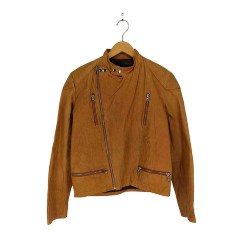 Saloon by SLOW WEAR pig leather ピッグレザーダブルライダースジャケット メンズ 2