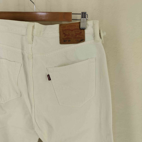リーバイス Levis 501CT カスタムテーパード ホワイトデニム メンズ W33 L32