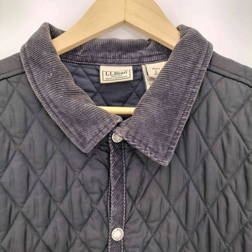 エルエルビーン L.L.Bean コーデュロイ切替 キルティングジャケット メンズ import:L