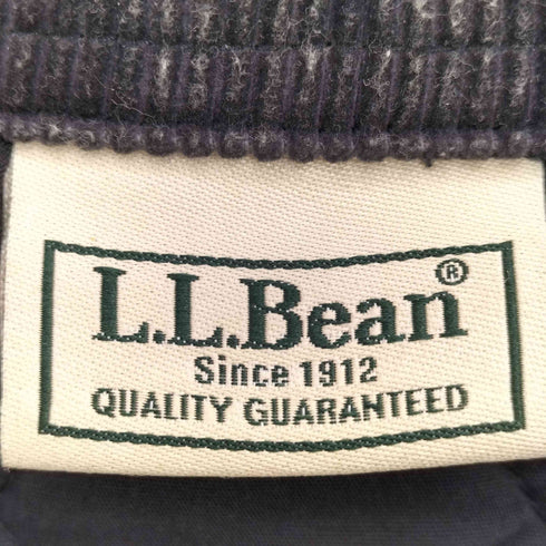エルエルビーン L.L.Bean コーデュロイ切替 キルティングジャケット メンズ import:L