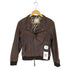 ルージュヴィフ Rouge vif lamb leather ラムレザーダブルライダースジャケット レディース 36