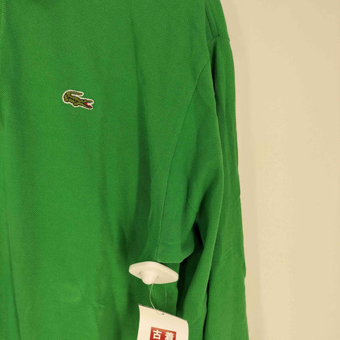 シュミーズラコステ CHEMISE LACOSTE 70-80S フランス製 鹿の子 長袖ポロシャツ メンズ 6