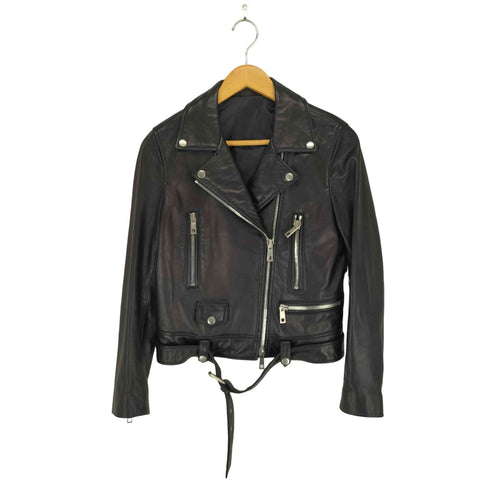 lamb leather ラムレザーライダースジャケット レディース