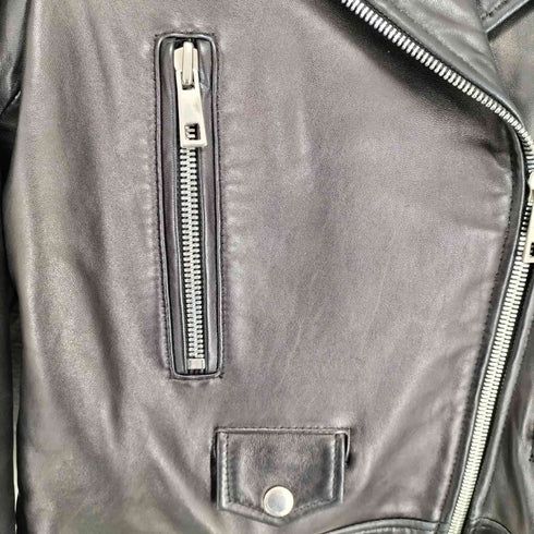 lamb leather ラムレザーライダースジャケット レディース