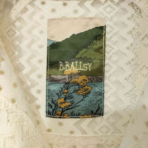 B.BALLSY military pocket sheer shirt ミリタリー ポケット シアー シャツ メンズ JPN:L