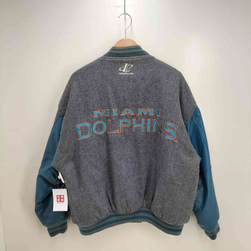 ロゴアスレチック LOGO ATHLETIC NFL チーム刺繍スタジャン レザー切替 メンズ JPN:L
