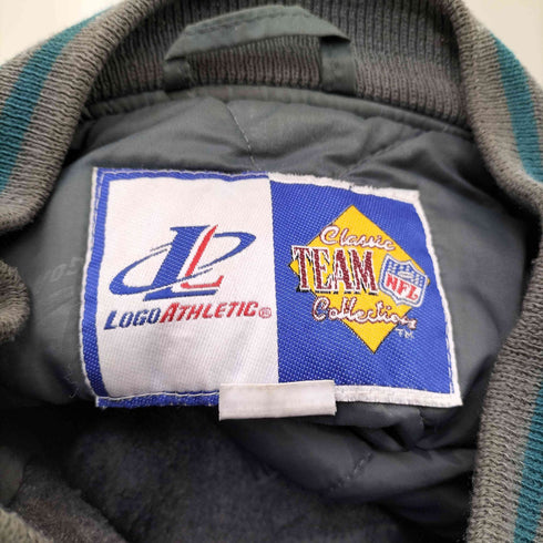 ロゴアスレチック LOGO ATHLETIC NFL チーム刺繍スタジャン レザー切替 メンズ JPN:L