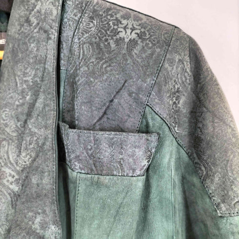 MAURICES 切替レザーチェスターコート メンズ JPN:S