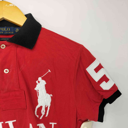 ポロラルフローレン POLO RALPH LAUREN MILAN ミラン ビッグポニー 刺繍 ポロシャツ Y2K メンズ import:XS