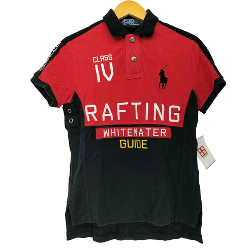 ポロバイラルフローレン Polo by RALPH LAUREN RAFTING GUIDE ラフティング ガイド ミドルポニー 刺繍 ポロシャツ メンズ import:XS