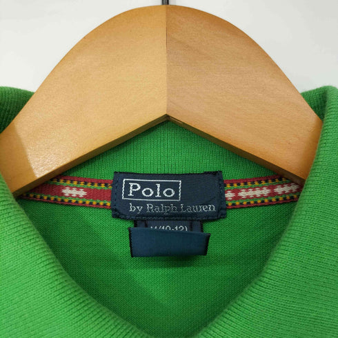 ポロバイラルフローレン Polo by RALPH LAUREN 虎 龍 刺繍 星条旗 パッチ ステンシル デザイン ポロシャツ メンズ JPN:M