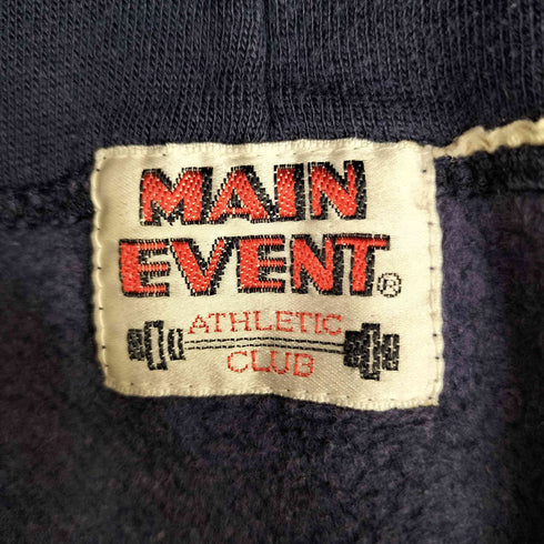MAIN EVENT プリントプルオーバーパーカー アメカジ メンズ