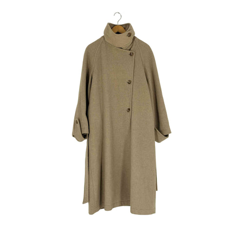 NUGU CHELSEA HIGH NECK BUTTON WOOL COAT ハイネックボタンウールロングコート レディース FREE