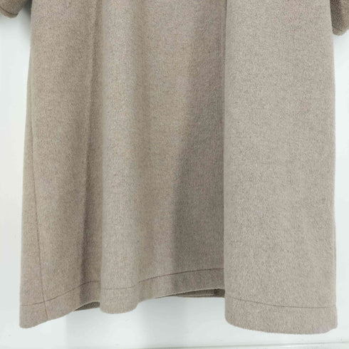 NUGU CHELSEA HIGH NECK BUTTON WOOL COAT ハイネックボタンウールロングコート レディース FREE