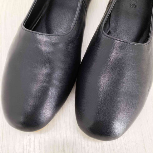 ビームス BEAMS スクエアトゥフラット パンプス レディース JPN:36