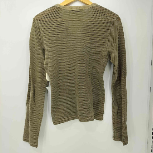 アユイテ AYUITE 00s Y2K Vネック メッシュ L/S Tシャツ メンズ JPN:M