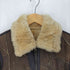 lamb leather B-3 フライトジャケット パッチワーク 羊毛皮 レディース