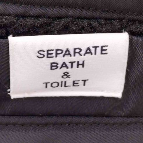 SEPARATE BATH & TOILET フーデッド ナイロン コート メンズ JPN:XL