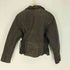 UNIK genuine teather レースアップ ダブルレザー ライダース ジャケット メンズ import:L