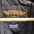 UNIK genuine teather レースアップ ダブルレザー ライダース ジャケット メンズ import:L